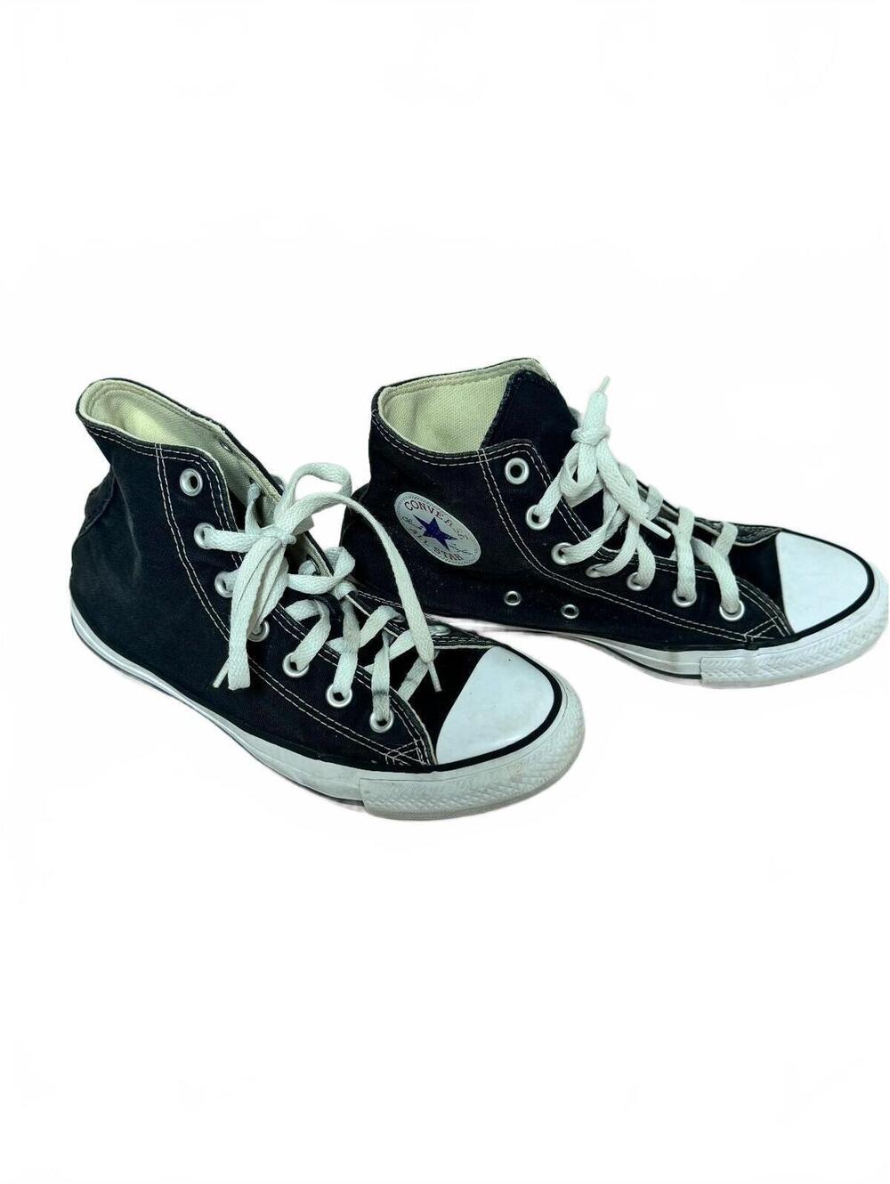 Converse Chuck Taylor All Star High Top Black Sneakers Size Men 6 Women 8